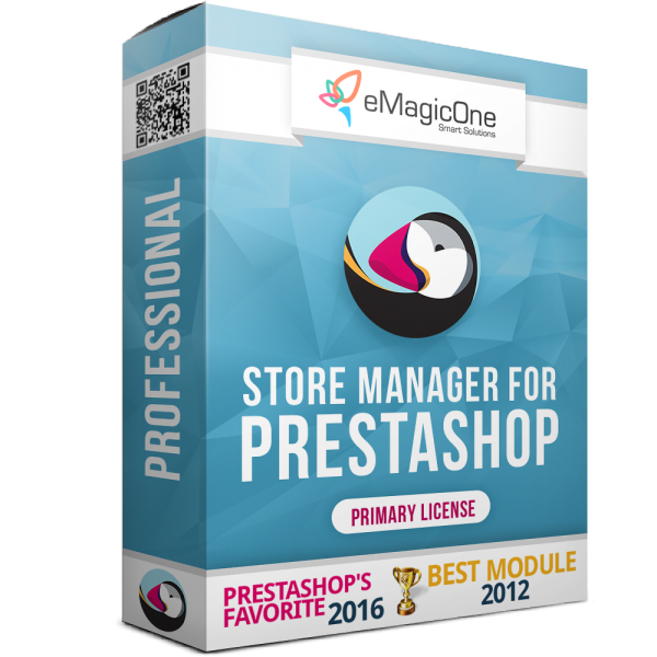 Store Manager for PrestaShop PRO, Primary + FREE Additional License