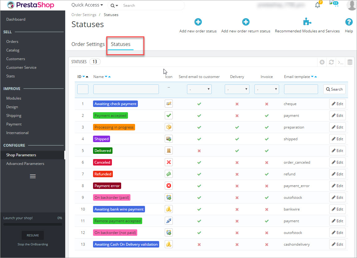PrestaShop-Order-Statuses PrestaShop-Order-Statuses