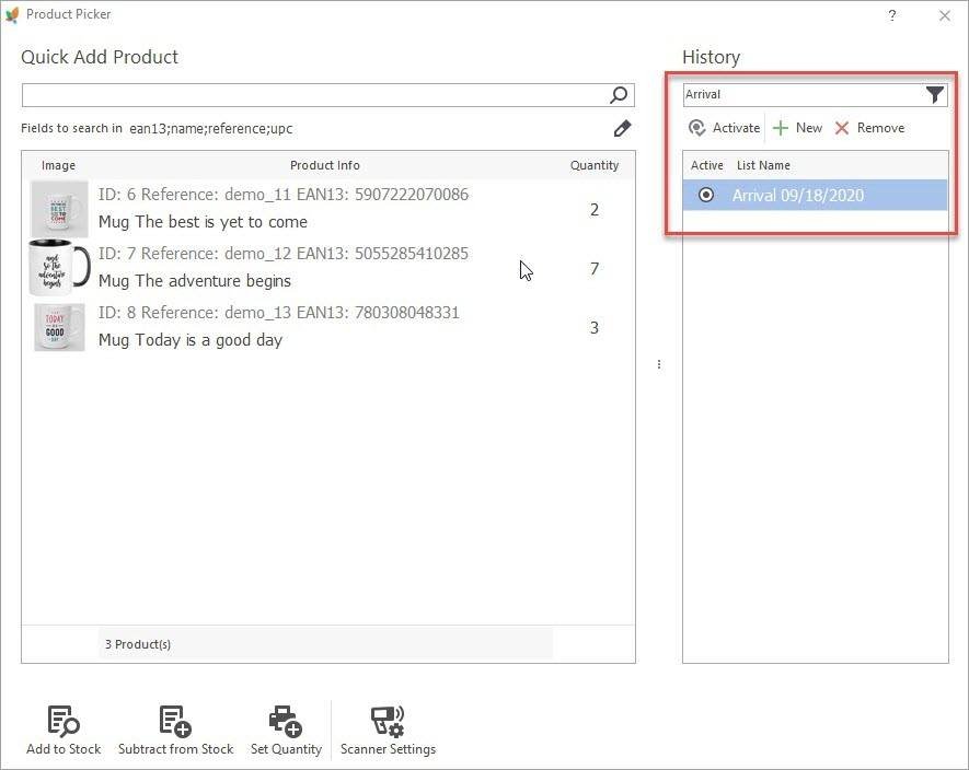 PrestaShop Product Picker Tool Search Lists PrestaShop Store Manager Product Picker Tool Search Lists