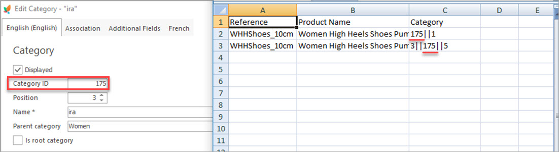 Use Category Id for Import Use Category Id for Import with Store Manager