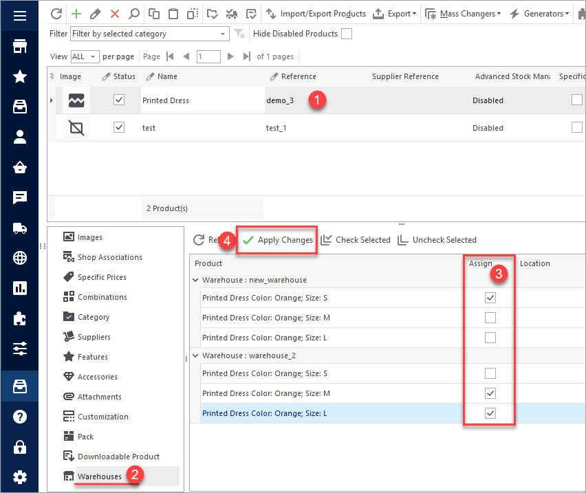 Add Warehouses to Your Product Add Warehouses to Your Product with Store Manager