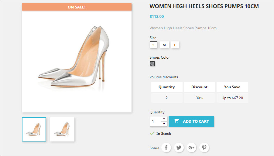 On Sale Label on PrestaShop Product On Sale Label on PrestaShop Product Backend