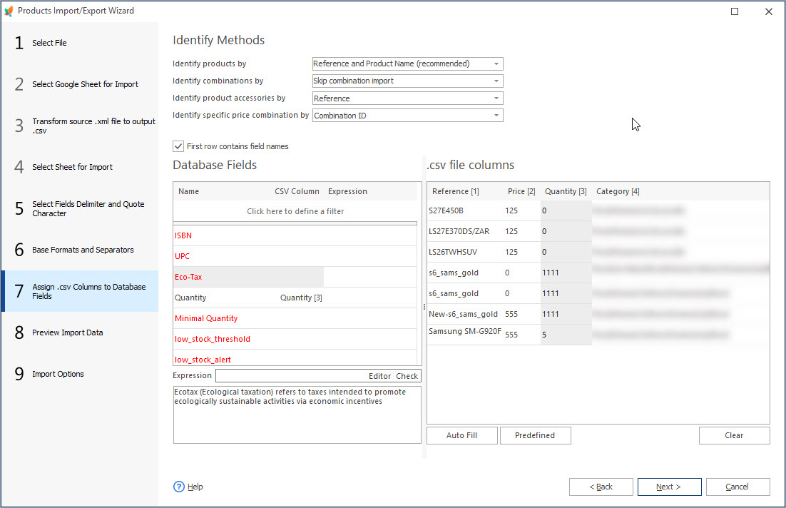 PrestaShop Bulk Products Update Using Store Manager Import