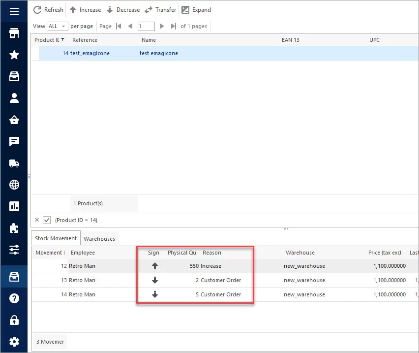 PrestaShop Stock Movement and Warehouses PrestaShop Stock Movement and Warehouses with Store Manager