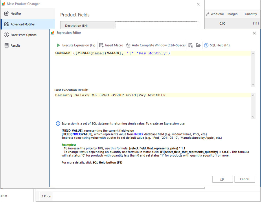 Update Descriptions with Mass Product Changer Update Descriptions with Mass Product Changer in Store Manager