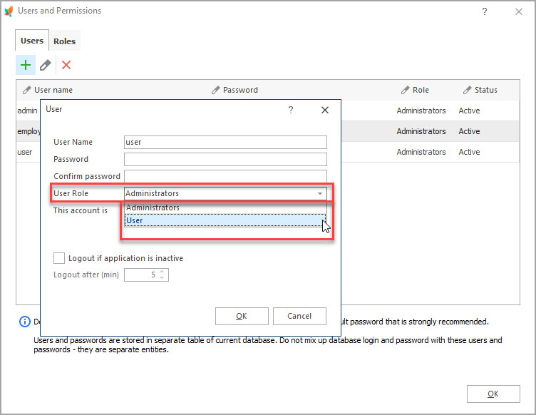 Add New User in Users Permissions Tab Add New User in Users Permissions Tab with Store Manager