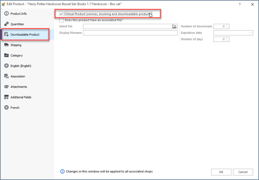 Add PrestaShop Virtual Product Add PrestaShop Virtual Product with Store Manager