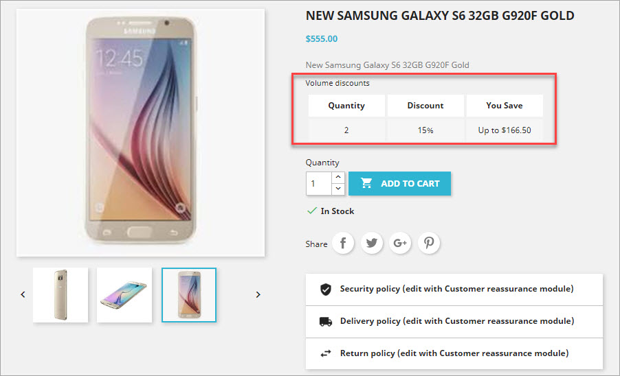 Check PrestaShop Product with Specific Prices at Store Frontend Check Product with Specific Prices at Store Frontend