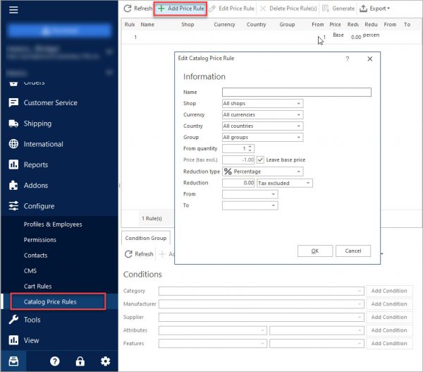 How to Configure Catalog Price Rules in