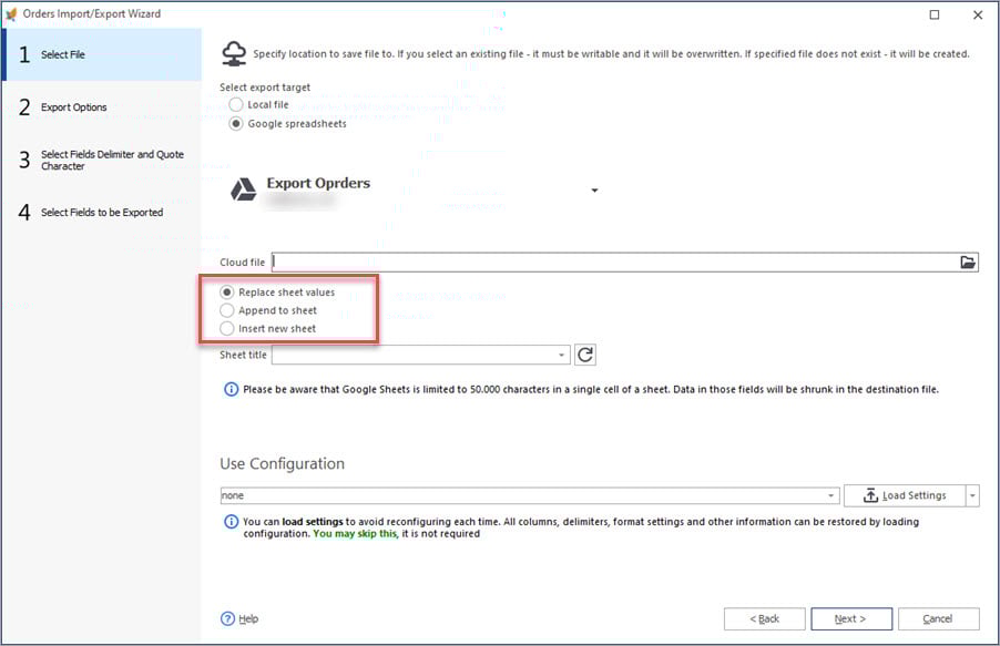 Options to Export PrestaShop Orders to Google Spreadsheet Options to Export PrestaShop Orders to Google Spreadsheet with Store Manager