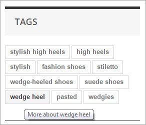 PrestaShop Products Tags PrestaShop Products Tags Frontend
