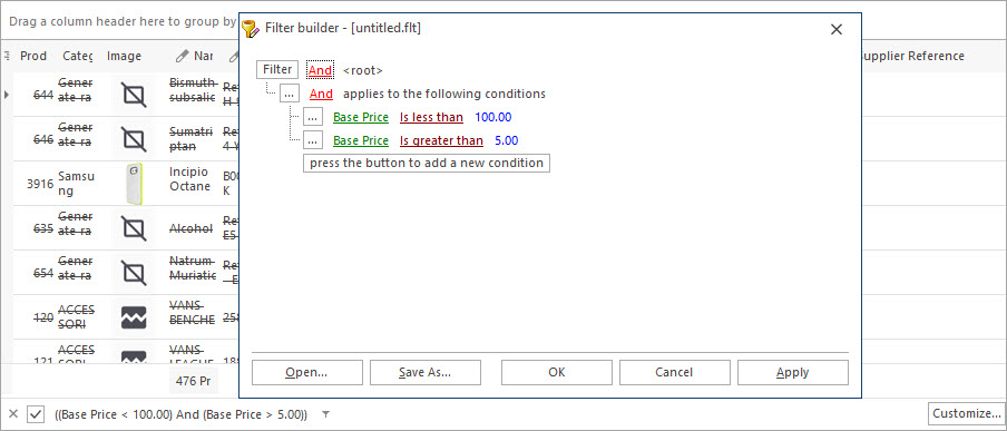 Customize Custom Filter Customize Custom Filter in Store Manager