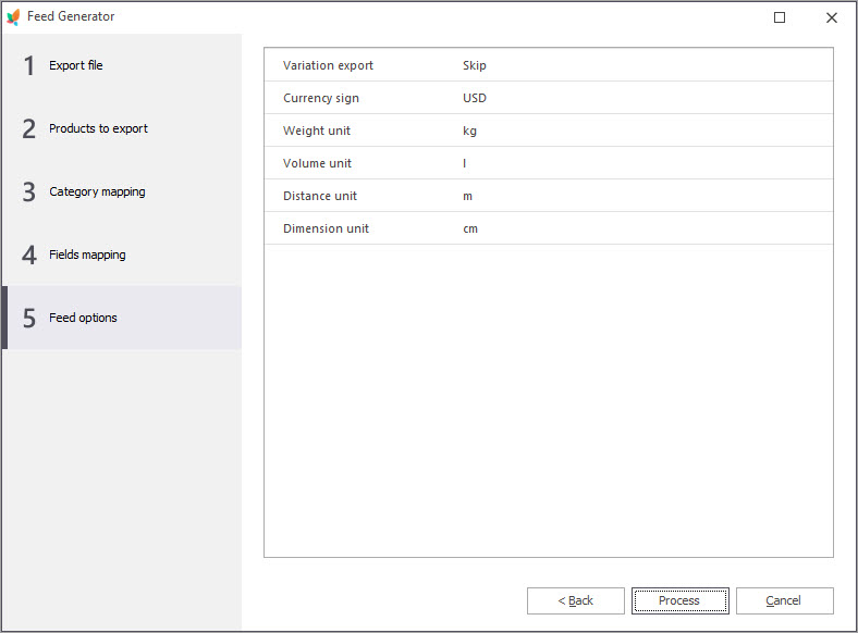 PrestaShop Feed Options PrestaShop Feed Options with Store Manager