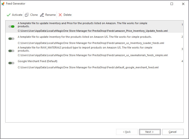 PrestaShop Feed Templates PrestaShop Feed Templates with Store Manager