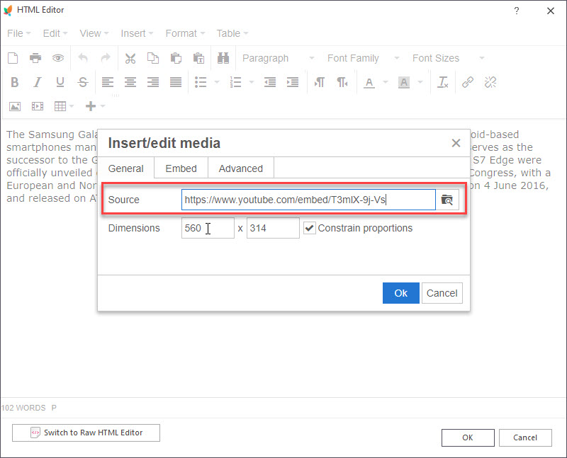 Insert PrestaShop Video in Product Description with Store Manager