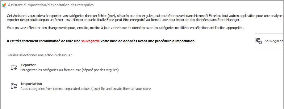 Lancer L’Assistant D’exportation des Catégories PrestaShop