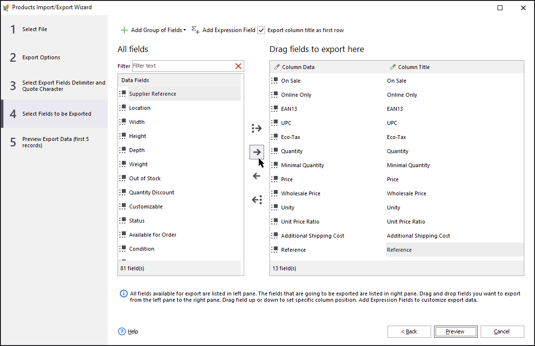 Sync PrestaShop quantity and PrestaShop Out of Stock status with Third-party Systems