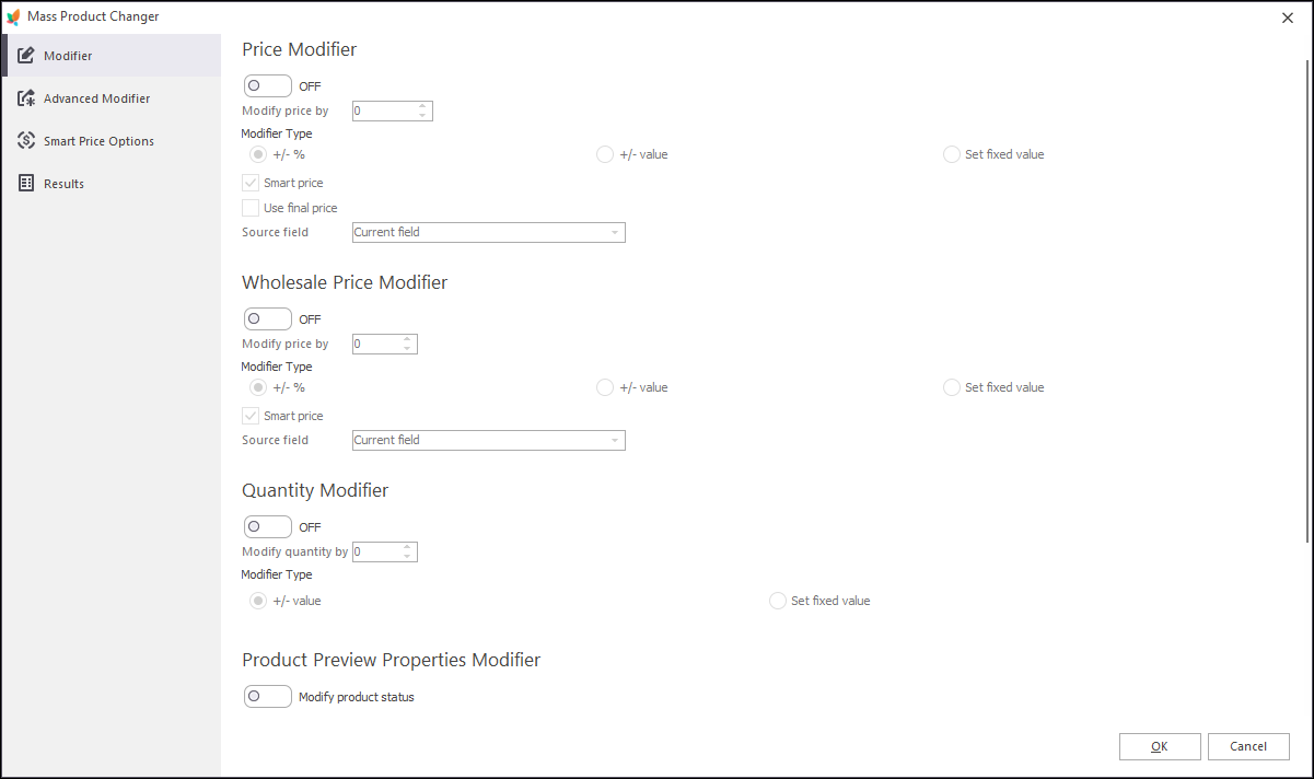 Make Mass Changes in 2 Clicks