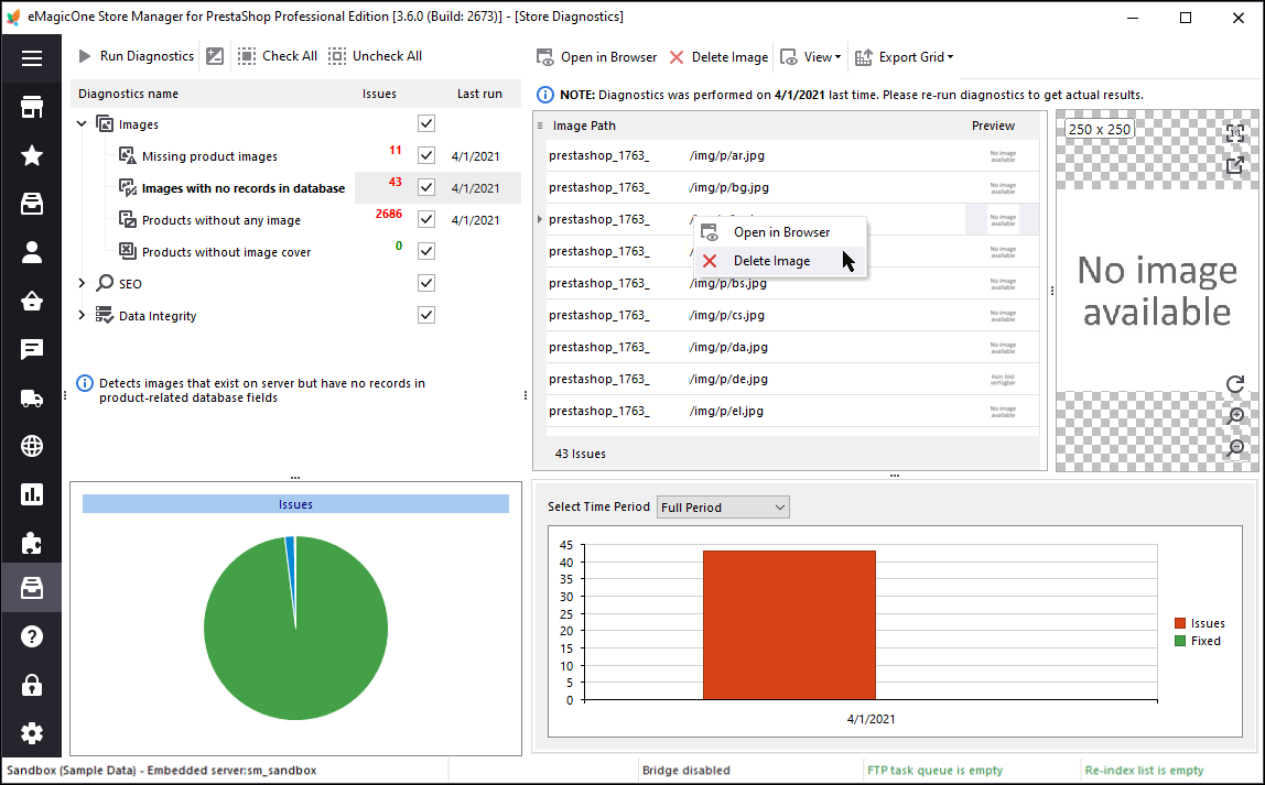 PrestaShop Image Vulnerabilities Tracking