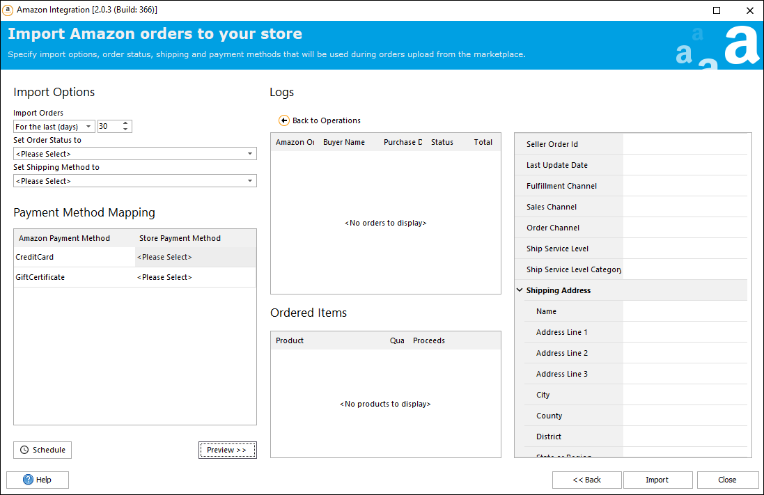 Import Amazon stock to PrestaShop Import Amazon stock to PrestaShop