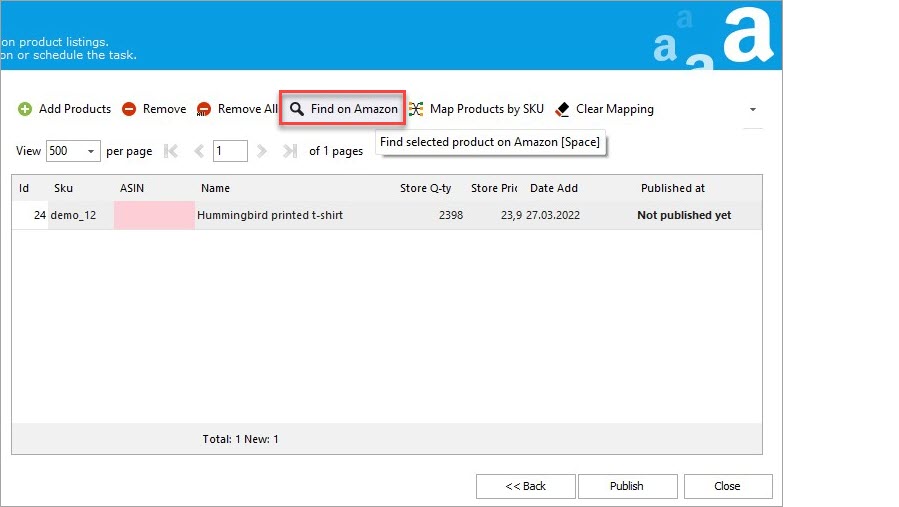 PrestaShop Amazon Integration New Listing Shipping Options