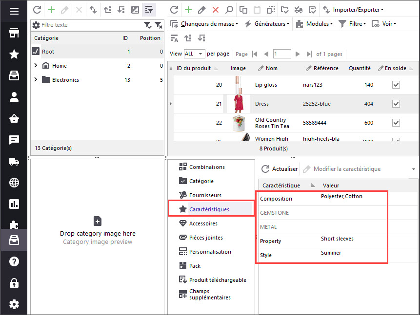 New Features Added After Import at Store Manager