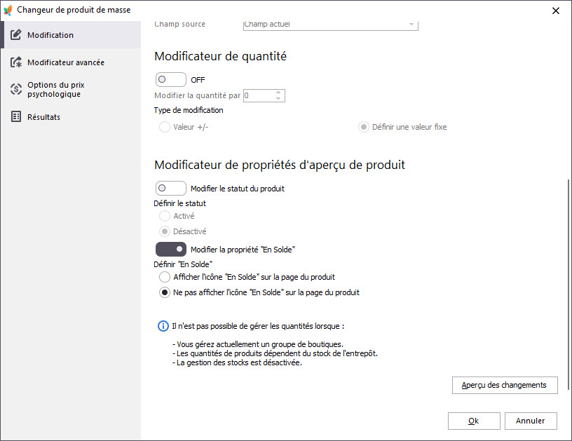 Remove Display On Sale Label for PrestaShop Products with Store Manager