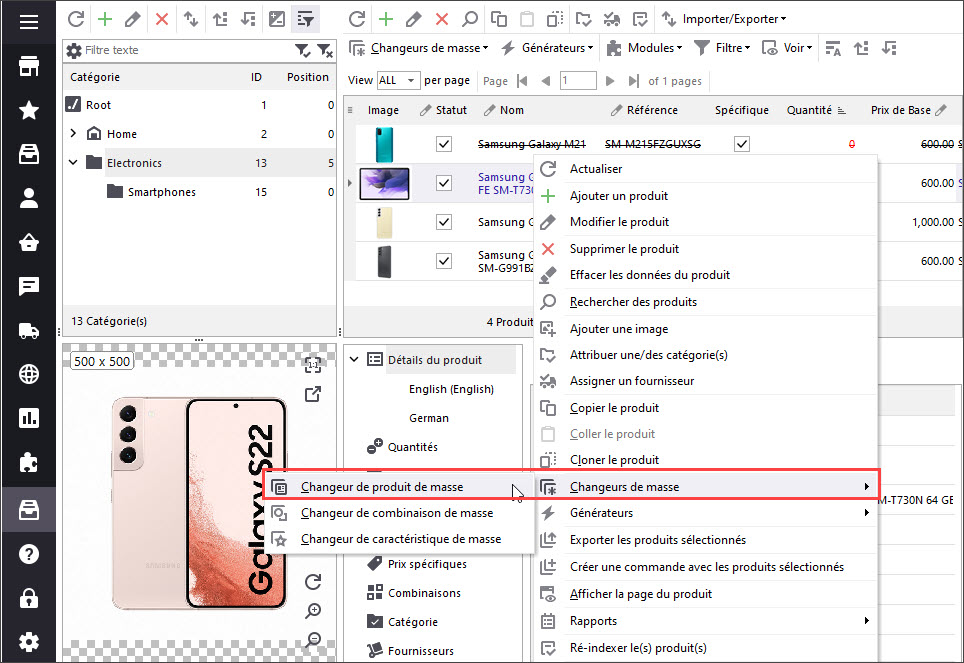 Comment vérifier le stock produits des commandes en cours ? prestashop