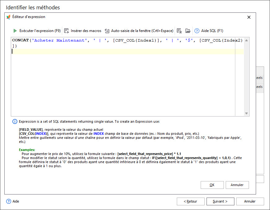 Add Buy Now and Price for Meta Description During Products Import