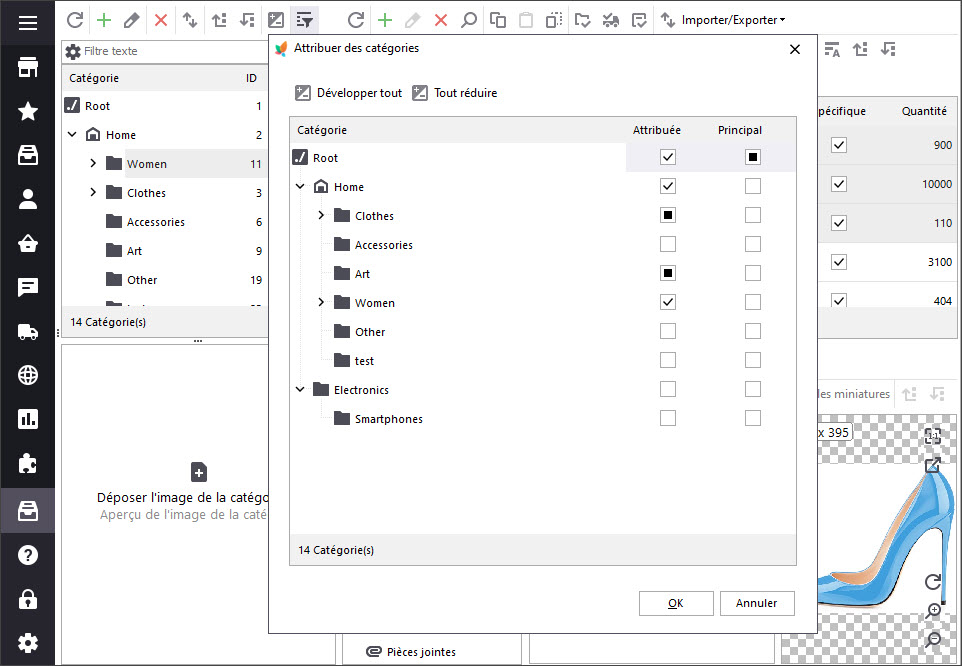 Assign PrestaShop Categories in Bulk