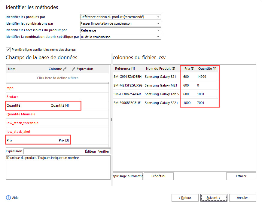 PrestaShop Bulk Products Update Using Store Manager Import