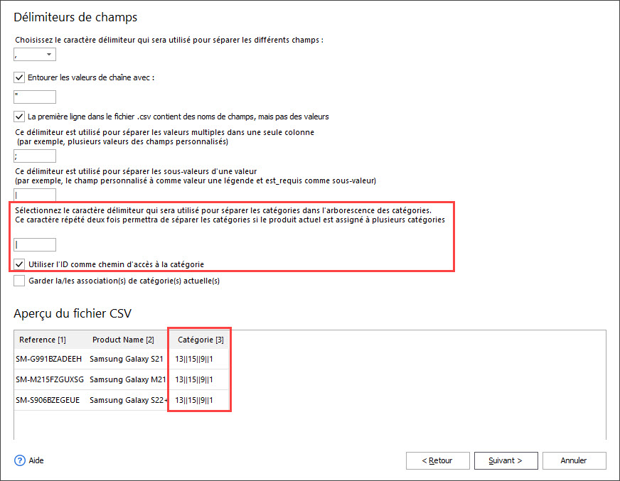 Use Category Id as Category Path During Import with Store Manager