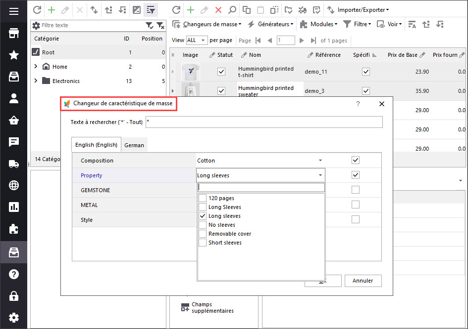 Add Features Massively with Mass Feature Changer in Store Manager