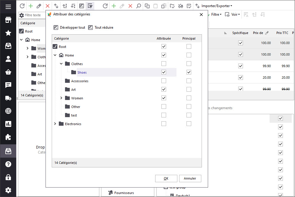 Assign Products to Categrories Massively