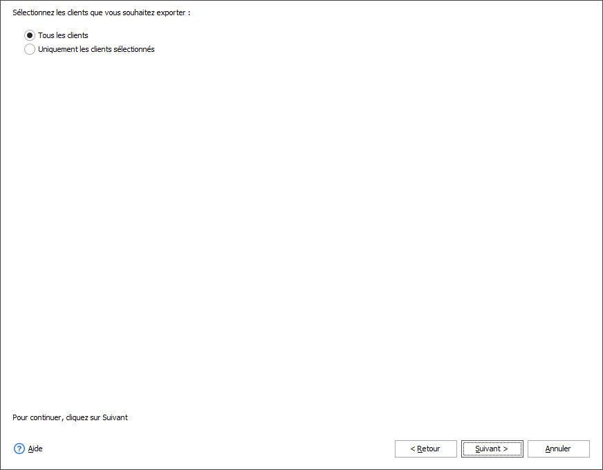 Export Selected PrestaShop Customers with Store Manager