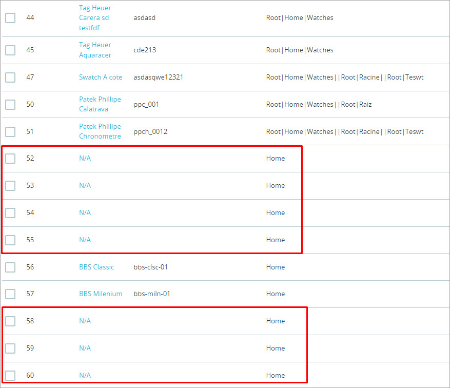 PrestaShop Import Products Force IDs N/A Products