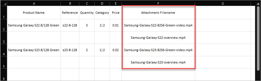 Assign Existed Attachments to PrestaShop Products During Import