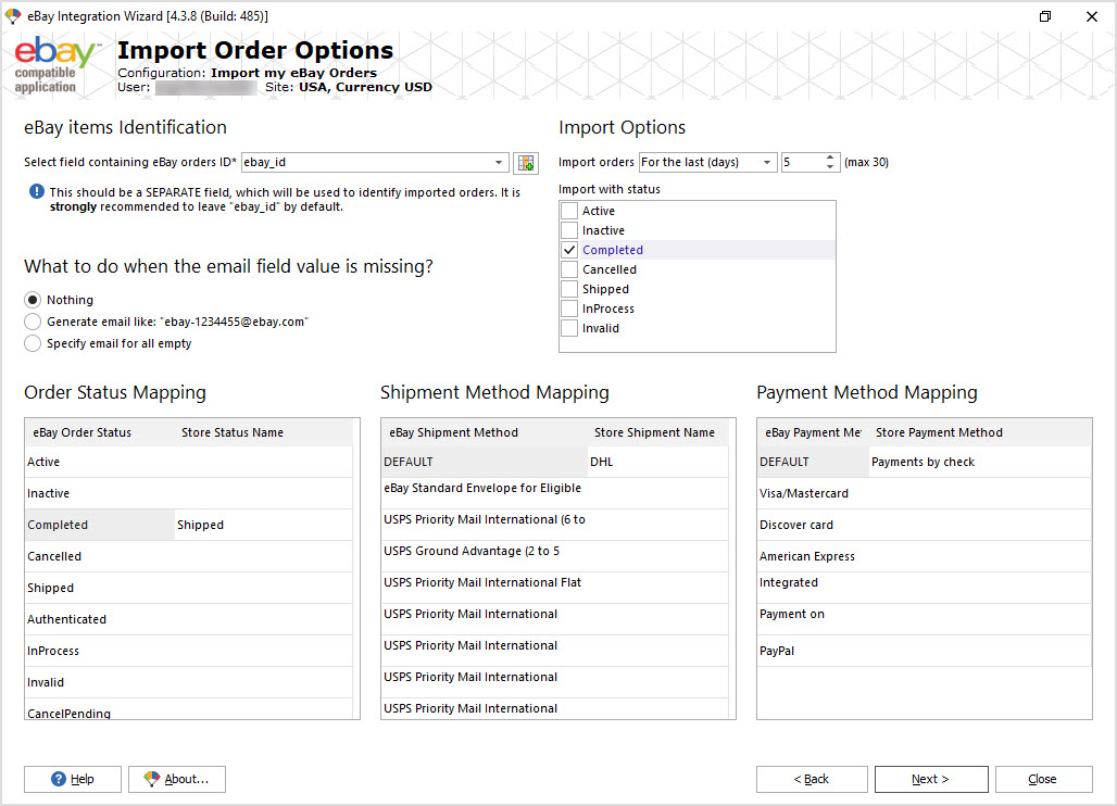 PrestaShop Orders Import Options for Automated Upload from eBay