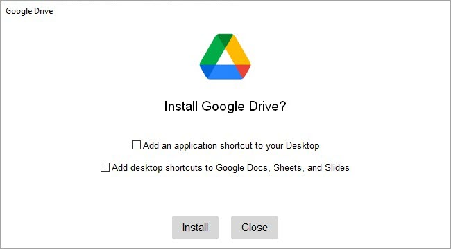 Installing Google Drive Desktop App for PrestaShop Synchronization