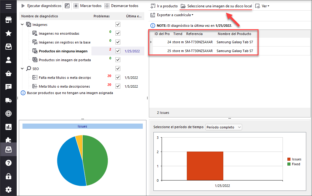Cómo Obtener la Lista de Productos sin Imágenes en PrestaShop