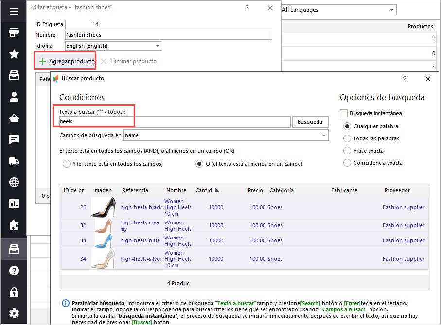 Add Products to Created Tags with Store Manager