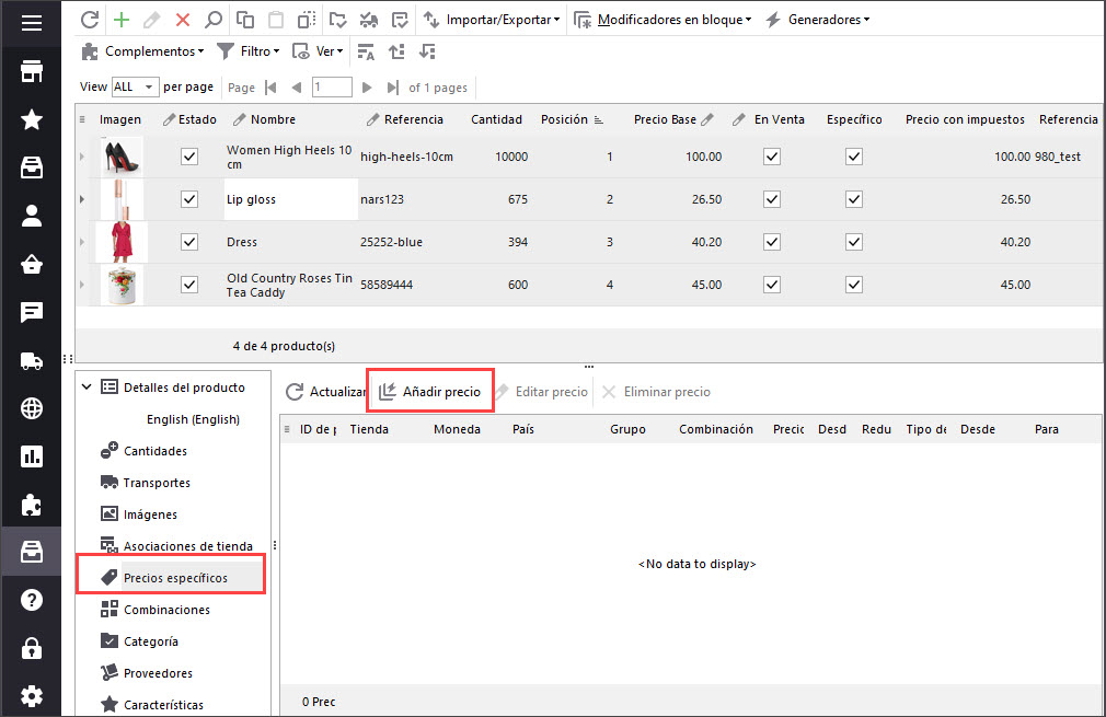 Add Specific Price for On Sale Products in Store Manager