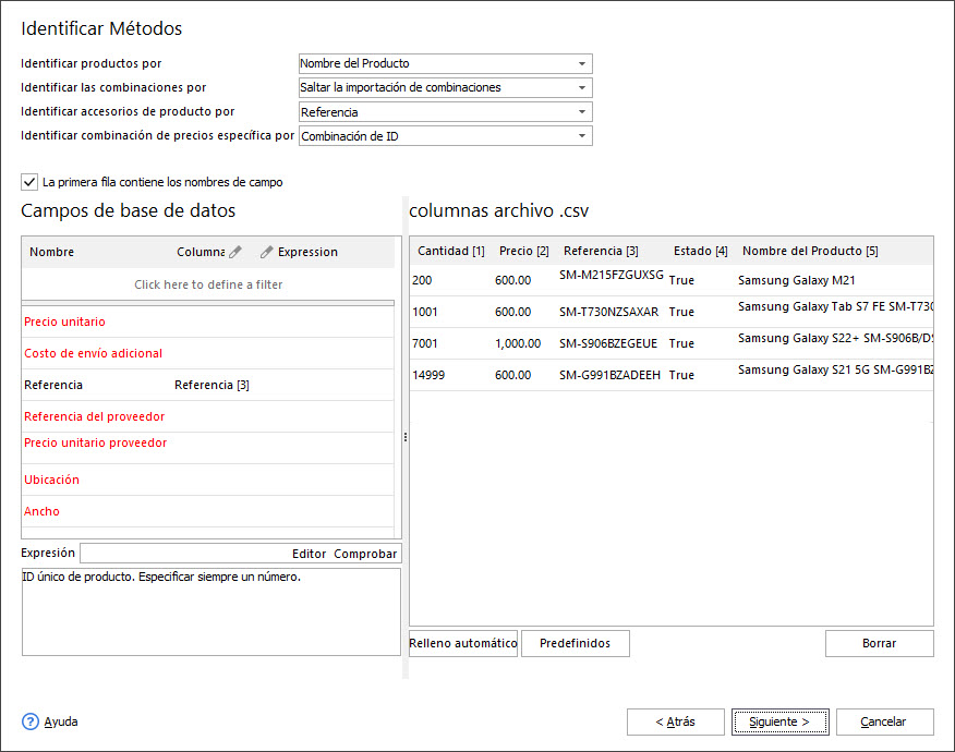 Set Import Images Option During Products Import