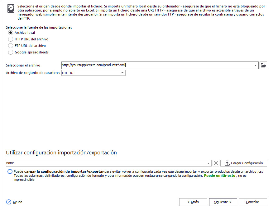 PrestaShop Automated Product Import Fetch the Latest File from url