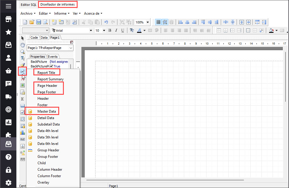 PrestaShop Custom Report Bands with Store Manager