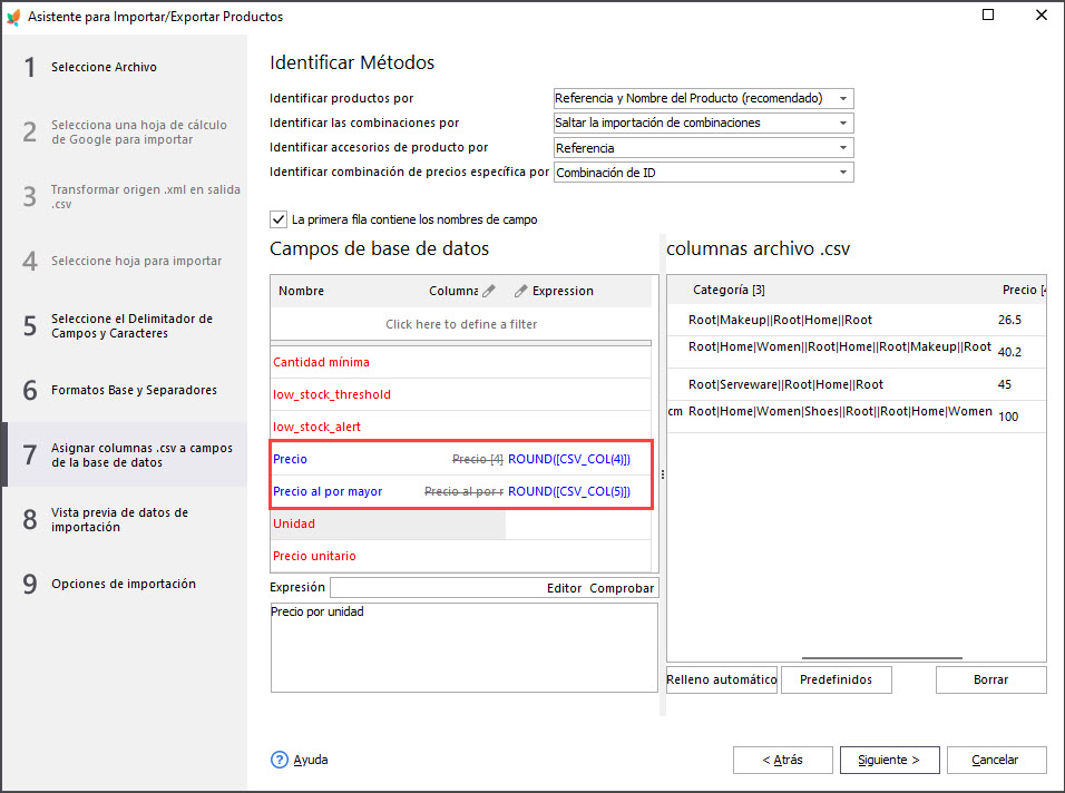 PrestaShop Round Prices During Import with Store Manager