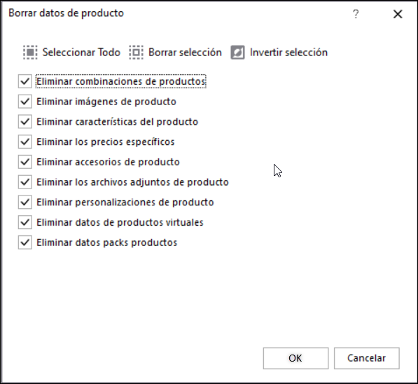 Operaciones Básicas Sobre Productos PrestaShop