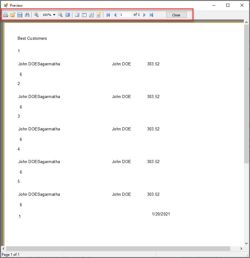 Prestashop Custom Report Options