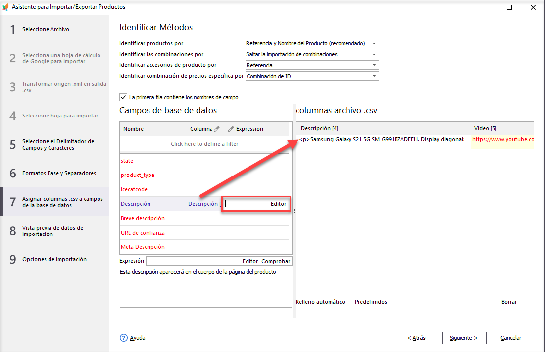 Cómo Incrustar y Agregar Videos en Descripción del Producto PrestaShop