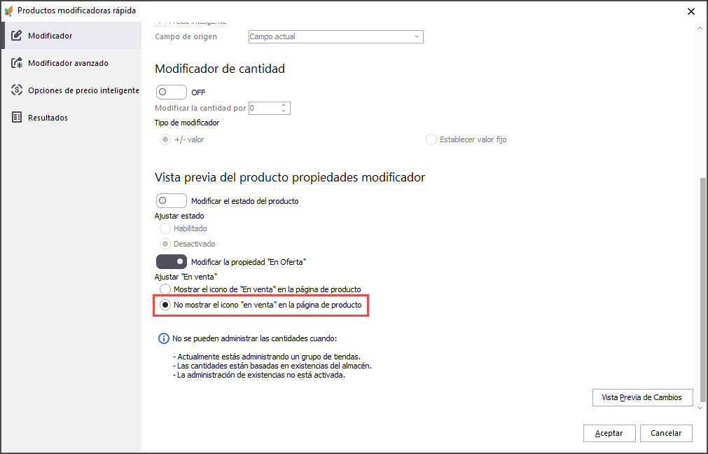 Remove Display On Sale Label for PrestaShop Products